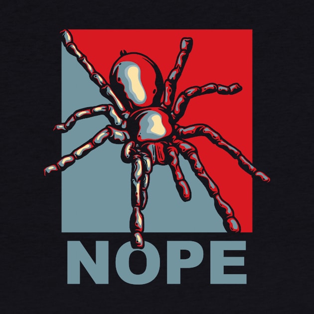 Nope Spider by dumbshirts